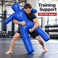 Mannequin d'entraînement de combat en forme humaine pour arts martiaux, mannequin de grappling professionnel en PU creux pour enfants, entraînement MMA