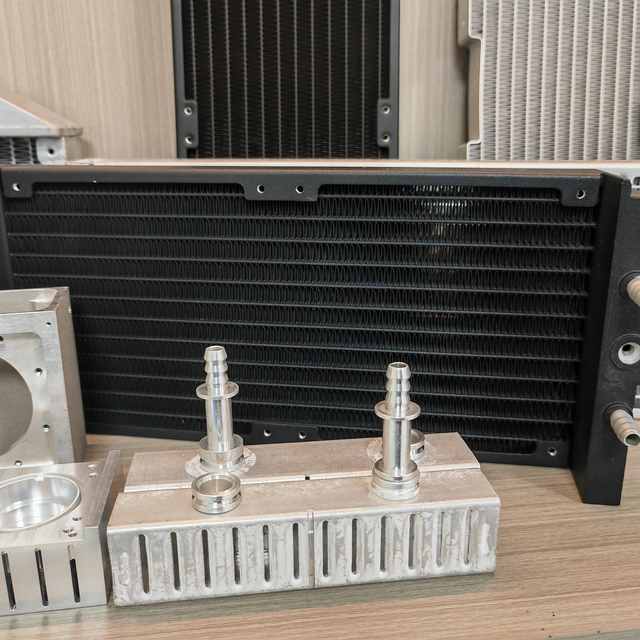 CPU Cooler Fan Heatsink Water Cooling Computer Aluminum Water Radiator