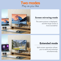 Câble adaptateur convertisseur 4K DP mâle HDMI femelle A052 compatible avec les cartes graphiques Câble HDMI de sortie audio-vidéo pour haut-parleur MP3