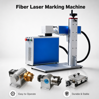Mesin Pemotong dan Penanda Laser Fiber JPT LP M7 MOPA Baru, Rentang Daya 100W-70W, Pendingin Udara, CNC Bench-Top, Mendukung DXF/PLT/AI/DWG/DST