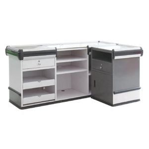Équipement <span class=keywords><strong>de</strong></span> supermarché JB-004 <span class=keywords><strong>Comptoir</strong></span> <span class=keywords><strong>de</strong></span> caisse <span class=keywords><strong>de</strong></span> haute qualité à vendre - Product Image 1