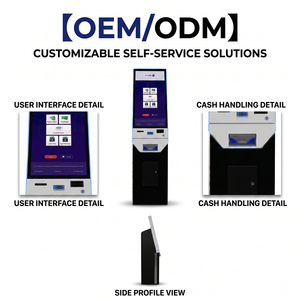 Metal Multi Denomination Support Commercial Cash Redemption Terminal For Retail Store Payment - Product Image 5