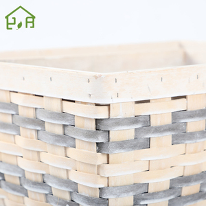 Fornitore della cina di vendita caldo fatto a mano rettangolare di trucioli di <span class=keywords><strong>legno</strong></span> di stoccaggio scatola di <span class=keywords><strong>legno</strong></span> <span class=keywords><strong>legno</strong></span> cesto di frutta pane cestino di immagazzinaggio commercio all'ingrosso - Product Image 2