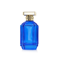Botella de Perfume Personalizada de 100 ml a Precio de Fábrica, con Caja, Botella Negra de Lujo para Perfume de Hombre y Mujer