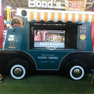 Customize Foodtruck Mobile Kitchen Fast Food Trailer Ice Cream <b>BBQ</b> Pizza Food Truck Fully Equipped Restaurant - Product Image 4