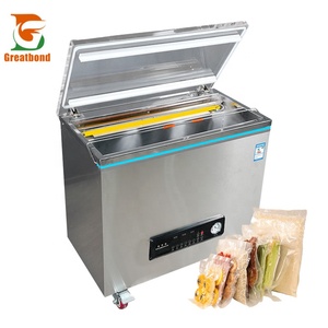 74L Industrial Deepen Widen Large Single Fresh Seafood Tea Grain Beef Meat Heat Seal PE Plastic Bag Vacuum <b>Packaging</b> <b>Machine</b> - Product Image 1