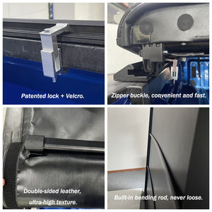 Tapa blanda de vinilo enrollable para cubierta Tonneau 2015-2025 para Ford 2005-2008 para Lincoln <span class=keywords><strong>Mark</strong></span> <span class=keywords><strong>LT</strong></span> Styleside 5,5 'cama de camión de 67" - Product Image 4