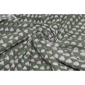 Handmade Textile Hand Block Printed Cotton Fabric Wholesale Lightweight Cotton Fabric Indian Floral Dress Making Fabric - Product Image 6