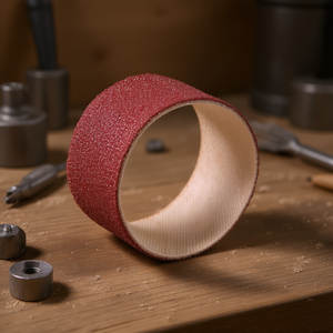 Manga de tela abrasiva de corindón 100x40 mm para aplicaciones de lijado - Product Image 3