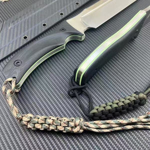 มีดพับยุทธวิธีรูปทรงเรือไวกิ้ง DIY OEM คุณภาพสูง ผลิตจากเหล็กกล้าไร้สนิม ด้ามจับ G10 ปลอกพลาสติก สำหรับกิจกรรมเอาตัวรอดกลางแจ้ง - Product Image 3