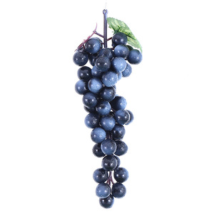 23cm de haut Simulation <span class=keywords><strong>Fruit</strong></span> Grappe de raisin Pendentif Maison Hôtel Décoration Ornement Carton Paquet Plante Décoratif Revêtement Artificiel - Product Image 4