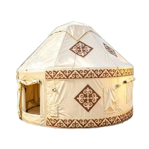 Tente <span class=keywords><strong>yourte</strong></span> gonflable avec structure <span class=keywords><strong>en</strong></span> PVC, grand abri solaire extérieur et hébergement - Product Image 1
