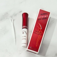 Colle liquide pour cils coréenne en flacon rouge, colle pour extensions de cils, maquillage professionnel, salon de beauté, vente en gros