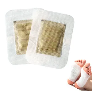 Prodotti di tendenza nuovi arrivi detox piede patch senza effetti collaterali a base di erbe detox tamponi d'oro patch