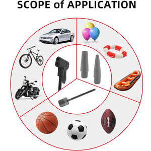 <span class=keywords><strong>Pompe</strong></span> à air gonflable pour ballons de vélo, 2 tons, poignée en plastique, jauge de baril en acier, <span class=keywords><strong>pompe</strong></span> à air au sol pour Schrader, Presta, Dunlop - Product Image 6