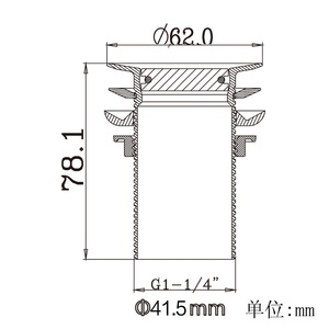 Bonde <span class=keywords><strong>de</strong></span> lavabo moderne anti-colmatage en laiton chromé <span class=keywords><strong>de</strong></span> 3 pouces avec trop-plein et <span class=keywords><strong>bouchon</strong></span> <span class=keywords><strong>de</strong></span> <span class=keywords><strong>vidange</strong></span> pour salle <span class=keywords><strong>de</strong></span> bain - Product Image 6