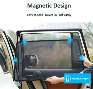 Vente en gros de rideau de voiture magnétique pare-soleil pour <span class=keywords><strong>BMW</strong></span> série <span class=keywords><strong>1</strong></span>/2/3/5 pare-soleil pour vitres latérales de voiture taille spéciale - Product Image 2