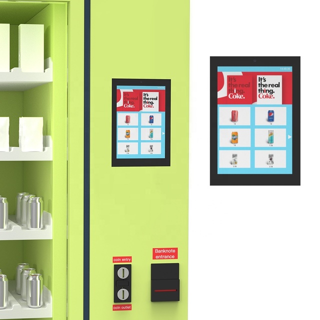 Embedded Android Tablet Front Nfc Reader 7 Inch Smart Vending Machine Touch Screen Tablet No Battery 4G Wifi NFC Tablet Pc