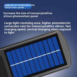 Phares LED solaires polycristallins rétro multifonctionnels étanches portables à contrôle haute sensibilité pour voiture et usage extérieur - Product Image 3