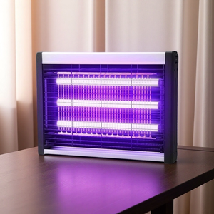 Lámpara Antimosquitos <span class=keywords><strong>Lidian</strong></span>, Mata Moscas Eléctrico, Trampa de Insectos por Succión para Uso Doméstico y Comercial, Ideal para Panaderías - Product Image 1