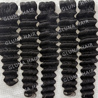 Lots de Cheveux Humains Bouclés Pixie en Gros, 100% Non Transformés, Bruts, Vierge, Cuticules Alignées, Cheveux Vietnamiens, Tissage Double Trame Façonné à la Machine