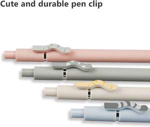 ปากกาเจลน่ารัก 0.5 มม. ปากกาเจลนักเรียน แห้งเร็ว หัวกด หมึกเจลสีดำ เหมาะสำหรับเครื่องเขียน อุปกรณ์การเรียน - Product Image 5