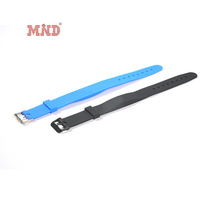 Pulsera Inteligente de Silicona con Etiqueta NFC MIFARE Ultralight C de 13.56Mhz para Pagos en Parques Acuáticos