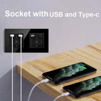 Articles Électriques pour la Maison et l'Industrie : Produits Électriques avec Prise Murale Double USB et Type-C