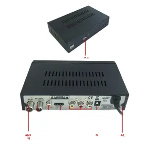 Fabrik OEM HEVC H.265 Digital-TV-Empfänger STB mit USB Youtube HD DVB-T2 Empfänger Set-Top-Box