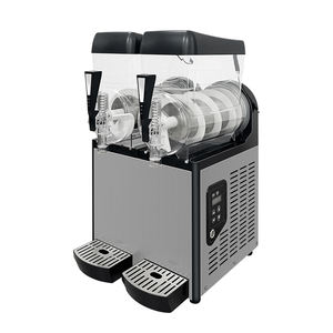 Machine commerciale de neige fondue lisse 10L + 10L congelé deux réservoirs neige fondue faisant <span class=keywords><strong>le</strong></span> distributeur automatique maison pas cher Machine de neige fondue - Product Image 1