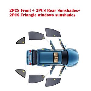 5/7 pcs/सेट चुंबकीय कार विंडो सनशेड्स मैश शेड के लिए अंधे हो गए होंडा प्यूज़ो टोयोटा टोयोटा निसन किया हदा वीनस - Product Image 5