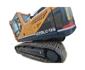 Excavatrice sur chenilles Hyundai Robex 220LC-9s d'occasion avec moteur et engrenage Cummins-Pelle moyenne - Product Image 5