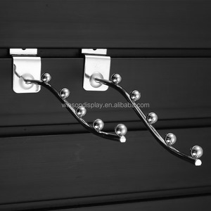 Hot Sale Free Samples Metal <b>Chrome</b> Pegboard <b>Hook</b>/ Price Tag Wire Display <b>Hooks</b> - Product Image 5