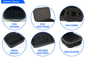 Longue mallette à outils haute dureté EVA canne à pêche sac de transport sac à bandoulière haute durabilité EVA sac à outils de pêche - Product Image 5