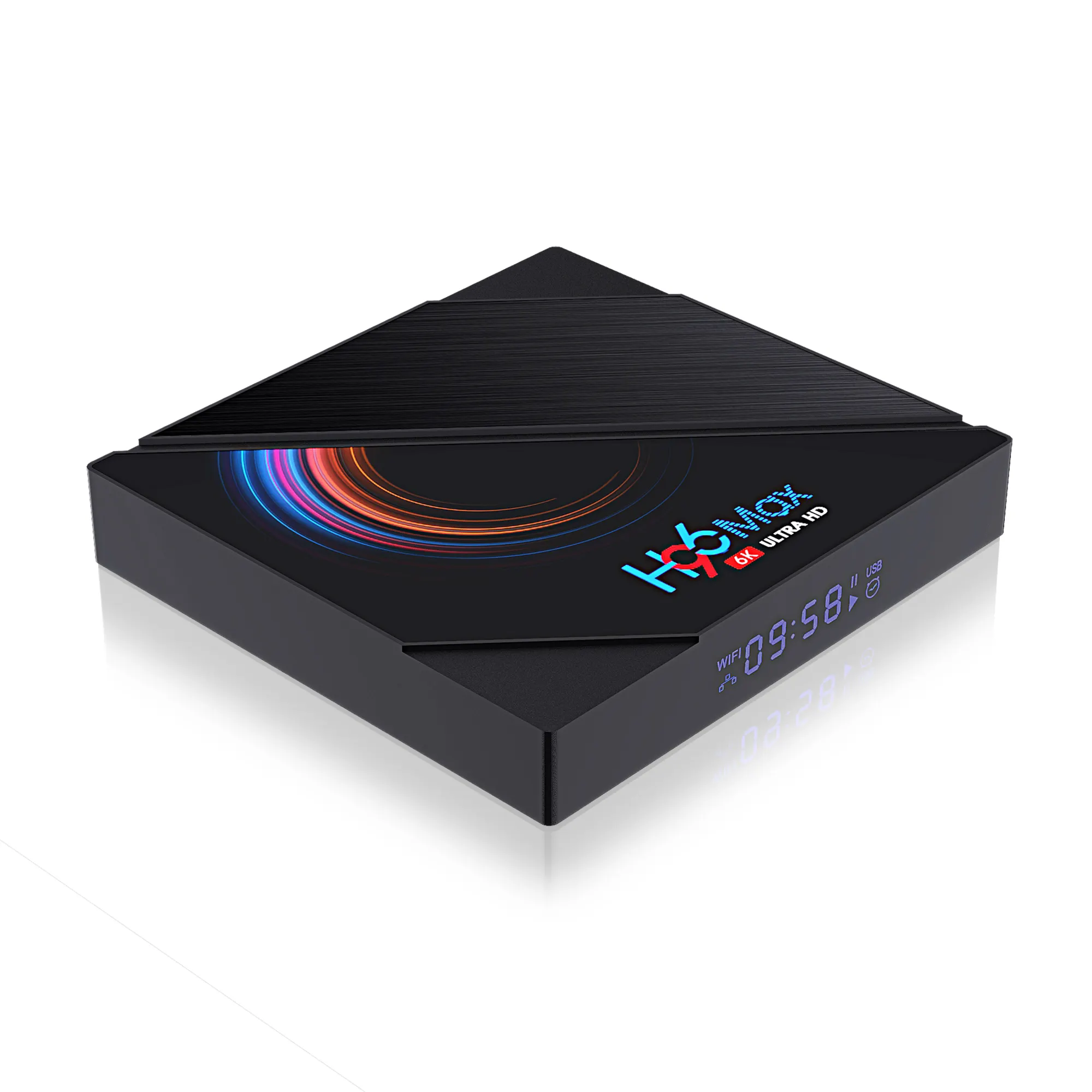 Tv Box H96 Max 4K H616 Quadcore 4G Ram 64G Rom Iptv Uk Android 10 Tv Box