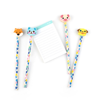 Crayon HB en bois et caoutchouc pour enfants, vente en gros