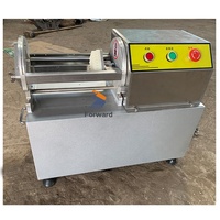 Elektrische Pusher Groente Chips Frieten Cutter Wortelen Komkommer Strip Snijmachine Snijmachine