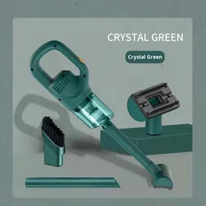 ダイヤモンドスティードクロスボーダーワイヤレス充電グリーンポータブルハンドヘルドホームカー強力吸引高掃除機91-120分 - Product Image 4