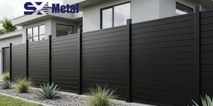 Courtyard Balcony Stair Commercial Park Front Yard Backyard Boundary <strong>Guard</strong> Modern Contemporary Decorative Aluminum <strong>Houses</strong> - Product Image 6
