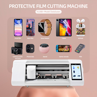 Máquina de corte de película de hidrogel TPU para protectores de pantalla de teléfonos móviles, con pegatinas ilimitadas para la parte trasera