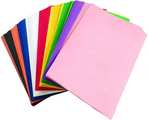 100 Stück Großhandel 70g sortiert 10 Farben Schul bedarf Baupapier für Handarbeit und Diy Kreation