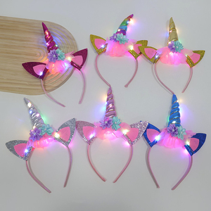 Serre-tête <span class=keywords><strong>Licorne</strong></span> Dessin Animé Tendance pour Enfants – Accessoire Cheveux Mignon pour Fêtes et Cérémonies - Product Image 2