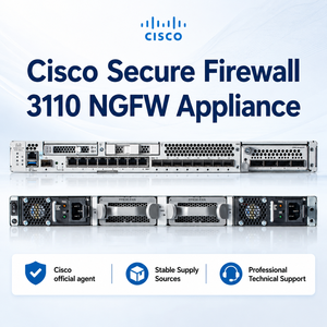 อุปกรณ์ไฟร์วอลล์แบบปลอดภัยรุ่นดั้งเดิม FPR 3110 ซีรีส์ NGFW Appliance 1U ฮาร์ดแวร์ FPR3110-NGFW-K9 - Product Image 1