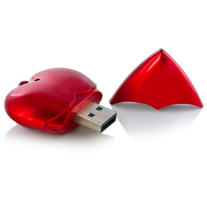 Chiavetta USB a Forma di Cuore in Metallo 8GB-128GB, Pendrive Personalizzabile con Logo, Memoria USB Portatile a Forma di Cuore - Product Image 2
