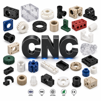Prototypage CNC personnalisé en plastique, pièces en plastique CNC, usinage CNC de pièces en nylon