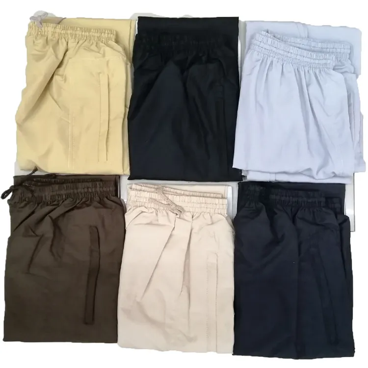 Pantalon en polyester élastique pour hommes, livraison gratuite en chine, style musulman du moyen-orient, pantalon d'extérieur islamique
