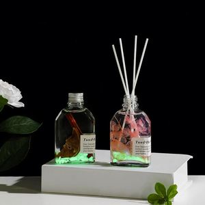 Diffuseur de parfum à bâtonnets aux huiles essentielles d'aromathérapie, parfum longue durée, ensembles de diffuseurs à bâtonnets en forme de fleur pour cadeaux - Product Image 3
