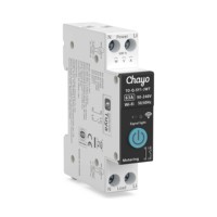 TONGOU Tuya Compteur Électrique Intelligent 1P Disjoncteur Wi-Fi Multifonction pour Usage Domestique 220V