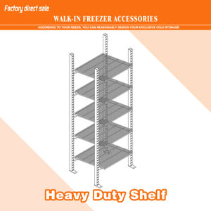 <span class=keywords><strong>Rack</strong></span> Shelve Post Walk in Cooler Sistema de estantería Estantería ajustable - Product Image 2