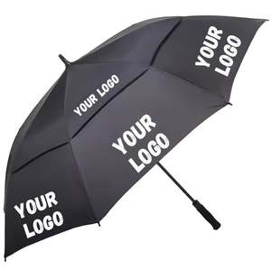 Parapluie personnalisé avec logo imprimé, cadeaux promotionnels pour entreprises, parapluie haut de gamme résistant au vent, fournisseur de parapluies - Product Image 1
